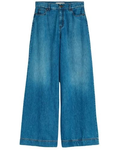 Max Mara Wide Jeans - Blue