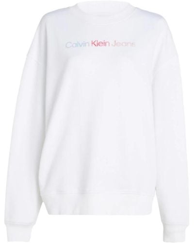 Calvin Klein Sweatshirts - Weiß