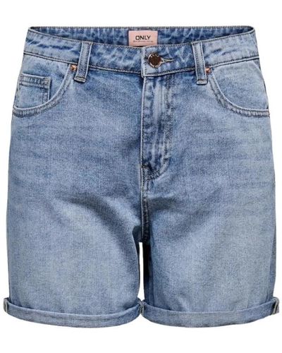 ONLY Denim Shorts - Blue