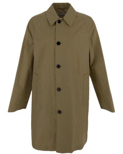 Burberry Single-breasted coats - Grün