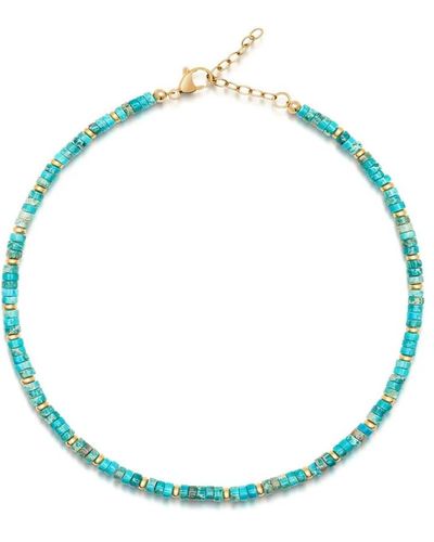 Nialaya Accessories > jewellery > necklaces - Bleu