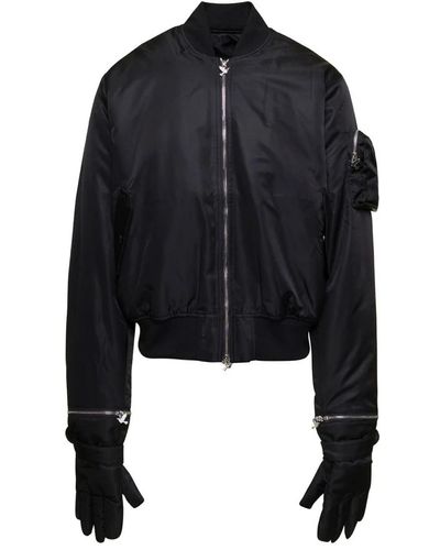 3.PARADIS Jackets > bomber jackets - Noir