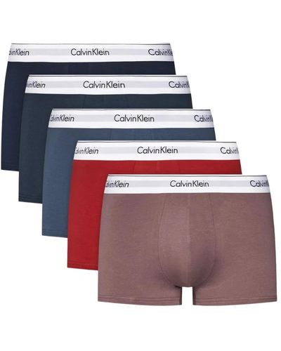 Calvin Klein Stretch boxers pack - shorty - Rot