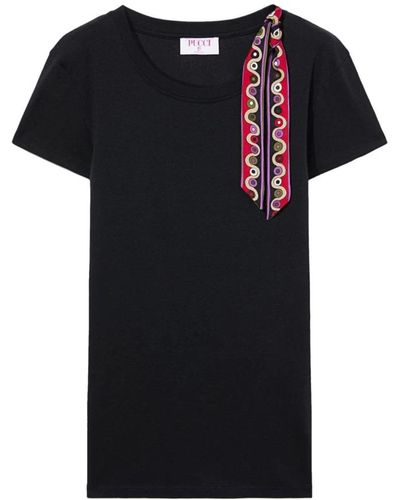 Emilio Pucci T-Shirts - Black