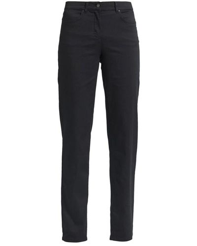 LauRie Trousers > slim-fit trousers - Bleu