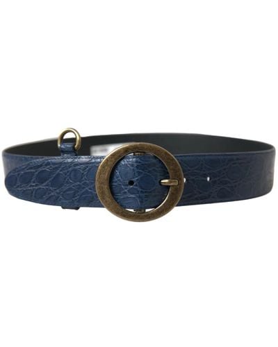 Dolce & Gabbana Accessories > belts - Bleu