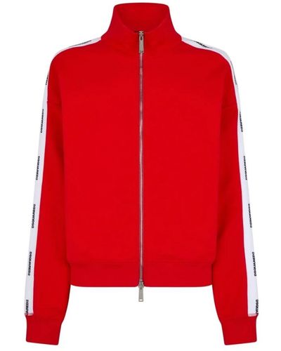 DSquared² Zip-throughs - Rosso