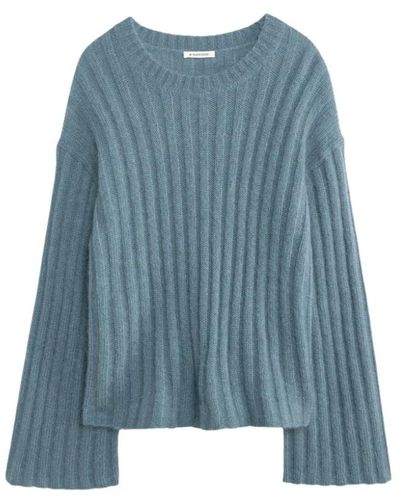 By Malene Birger Cool water mohair pullover - Azul