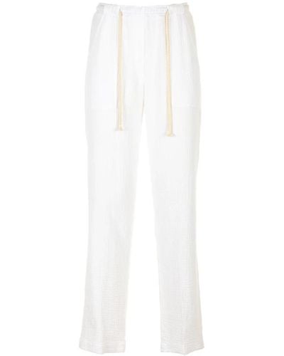 Hartford Wide Trousers - White