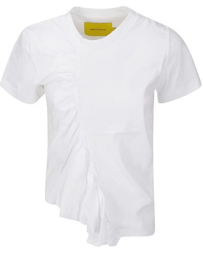Marques'Almeida Gesammeltes t-shirt - Weiß