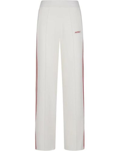 Autry Straight Trousers - White