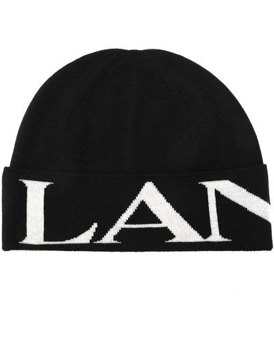 Lanvin Accessories > hats > beanies - Noir