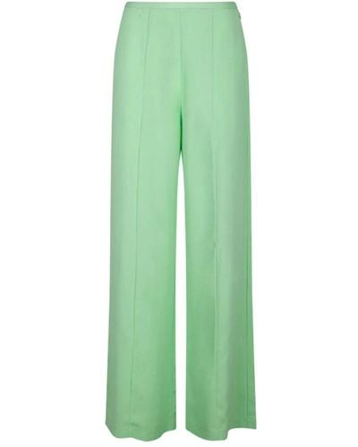 Nenette Wide Trousers - Green