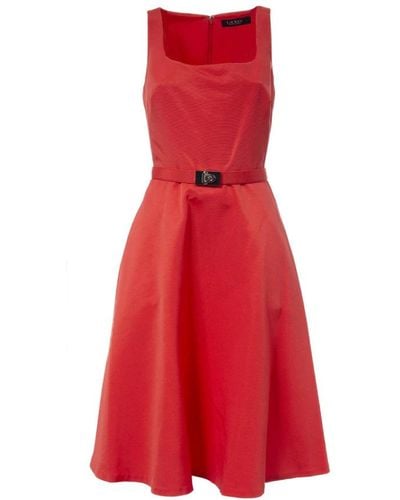 Ralph Lauren Midi Dresses - Red