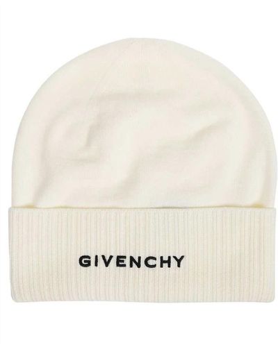 Givenchy Woll-logo-hut - Natur