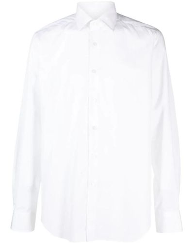 Xacus Camicia in cotone italiana - Bianco