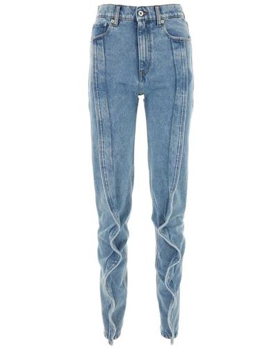 Y. Project Jeans > skinny jeans - Bleu