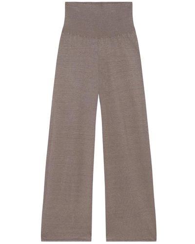 Cortana Trousers > straight trousers - Gris