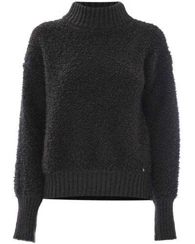 Kocca Suéter de cuello alto acado - Negro