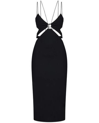Amazuìn Midi Dresses - Black