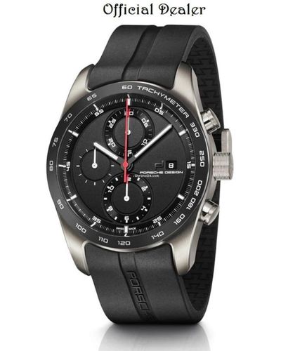 Porsche Design Horloges - Zwart