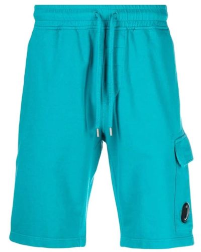C.P. Company Casual denim shorts für männer - Blau