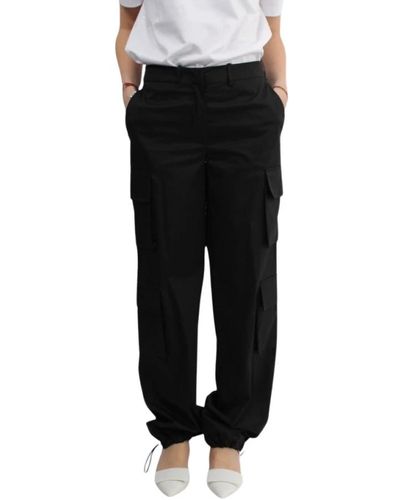 Jijil Trousers > wide trousers - Noir
