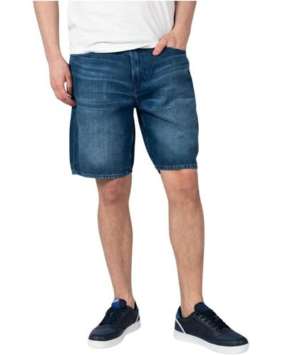 Guess Shorts > denim shorts - Bleu
