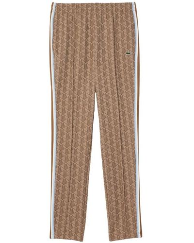 Lacoste Straight Trousers - Natural