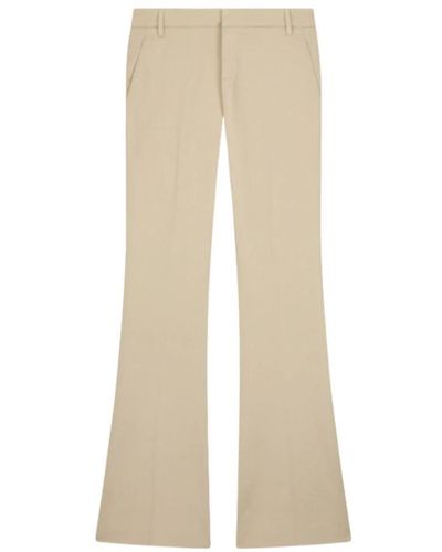 Dondup Wide Trousers - Natural