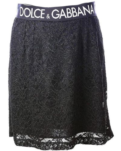 Dolce & Gabbana Short Skirts - Black