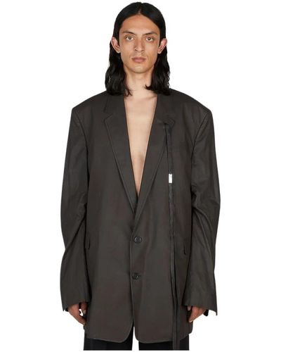Ann Demeulemeester Suits - Nero