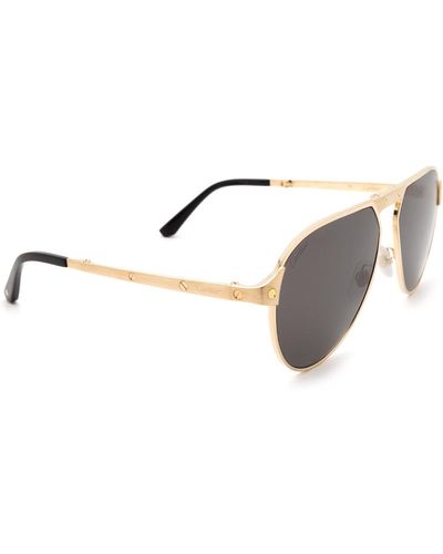 Cartier Sunglasses Ct0265S 001 Amarillo