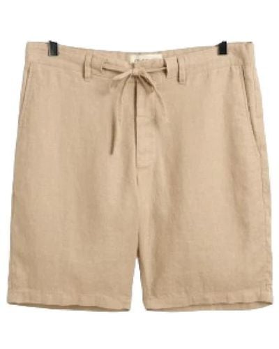 GANT Short shorts - Natur