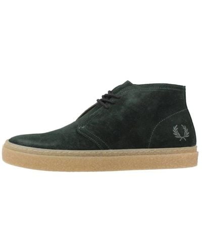 Fred Perry Shoes > boots > lace-up boots - Vert