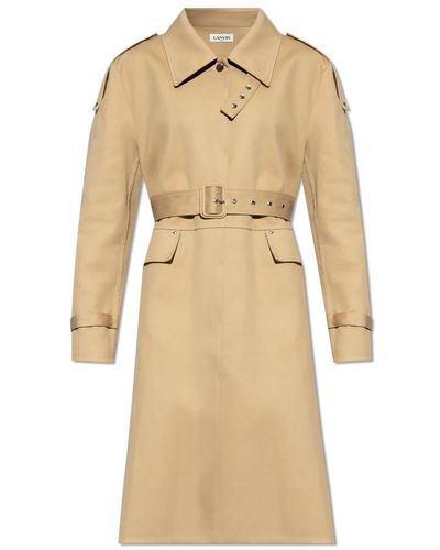 Lanvin Coats > trench coats - Neutre