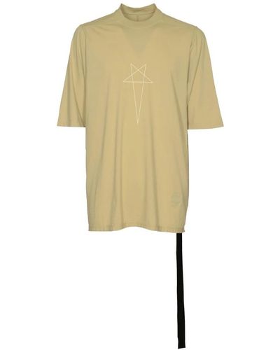 Rick Owens Drkshdw t-shirts und polos - Gelb