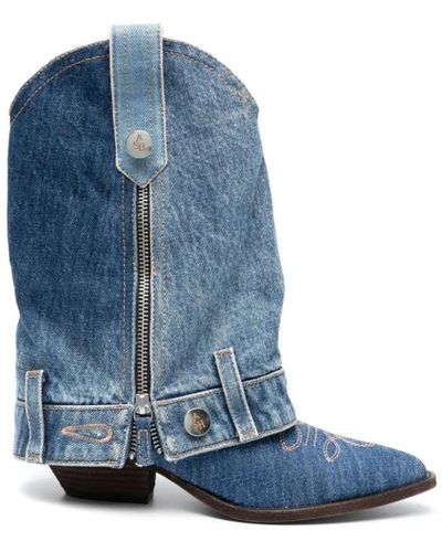 Ash Shoes > boots > cowboy boots - Bleu