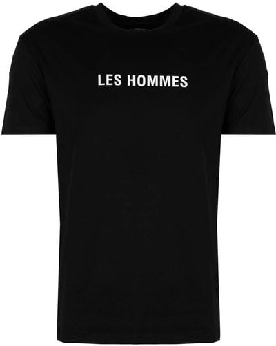 Les Hommes T-Shirts - Schwarz