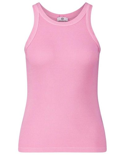 AG Jeans Sleeveless Tops - Pink