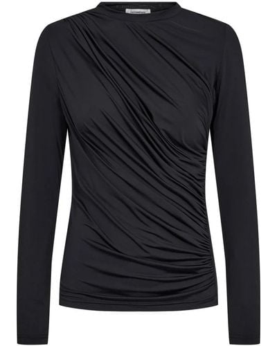 co'couture Tops > long sleeve tops - Noir