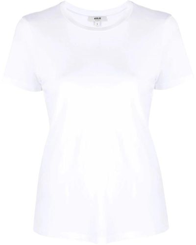 Agolde Camiseta annise blanca - Blanco