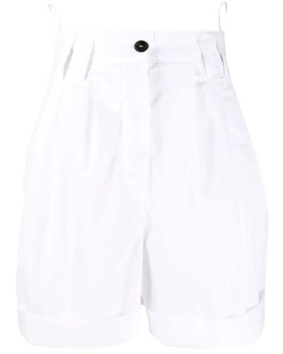 Forte Forte Casual Shorts - White