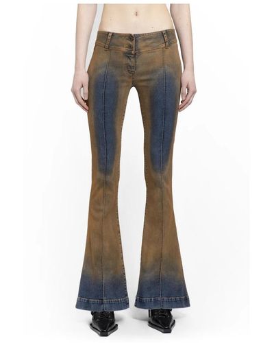 KNWLS Ausgestellte harley-jeans - Grau