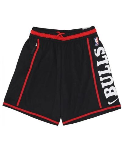 Nike Nba dna+ basketball shorts schwarz/rot