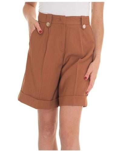 Liu Jo Shorts > short shorts - Marron