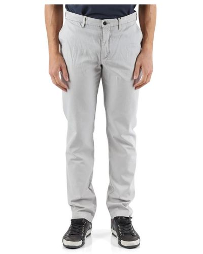 Tommy Hilfiger Slim-Fit Trousers - Grey