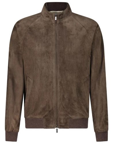 Maurizio Baldassari Jackets > light jackets - Marron