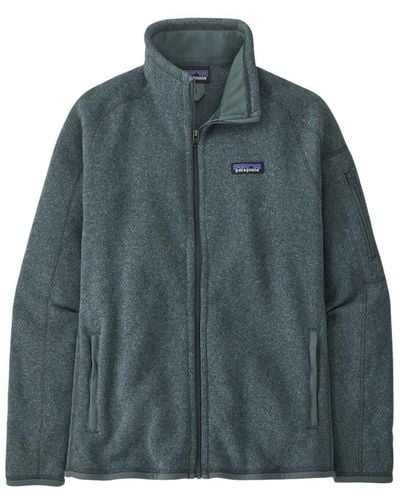 Patagonia W`s migliore maglione jkt - Verde