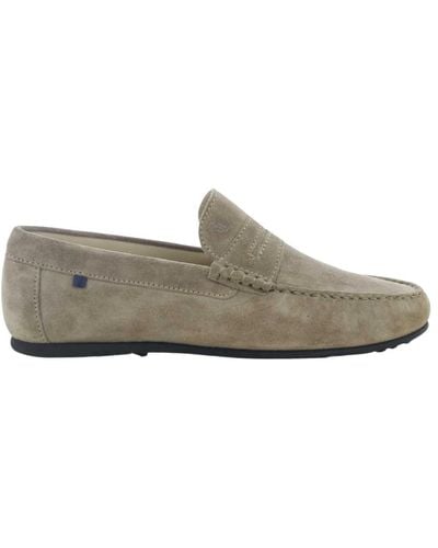 van Bommel Shoes > flats > loafers - Gris